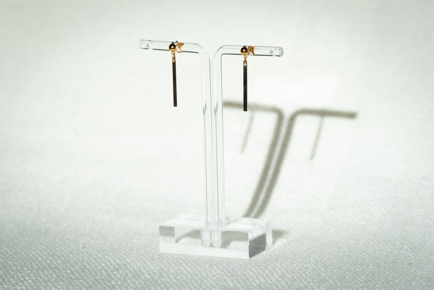 Women's Earrings - Gold Bars