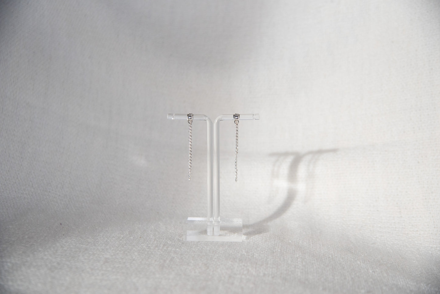 Women's Earrings - Sterling Silver Chain