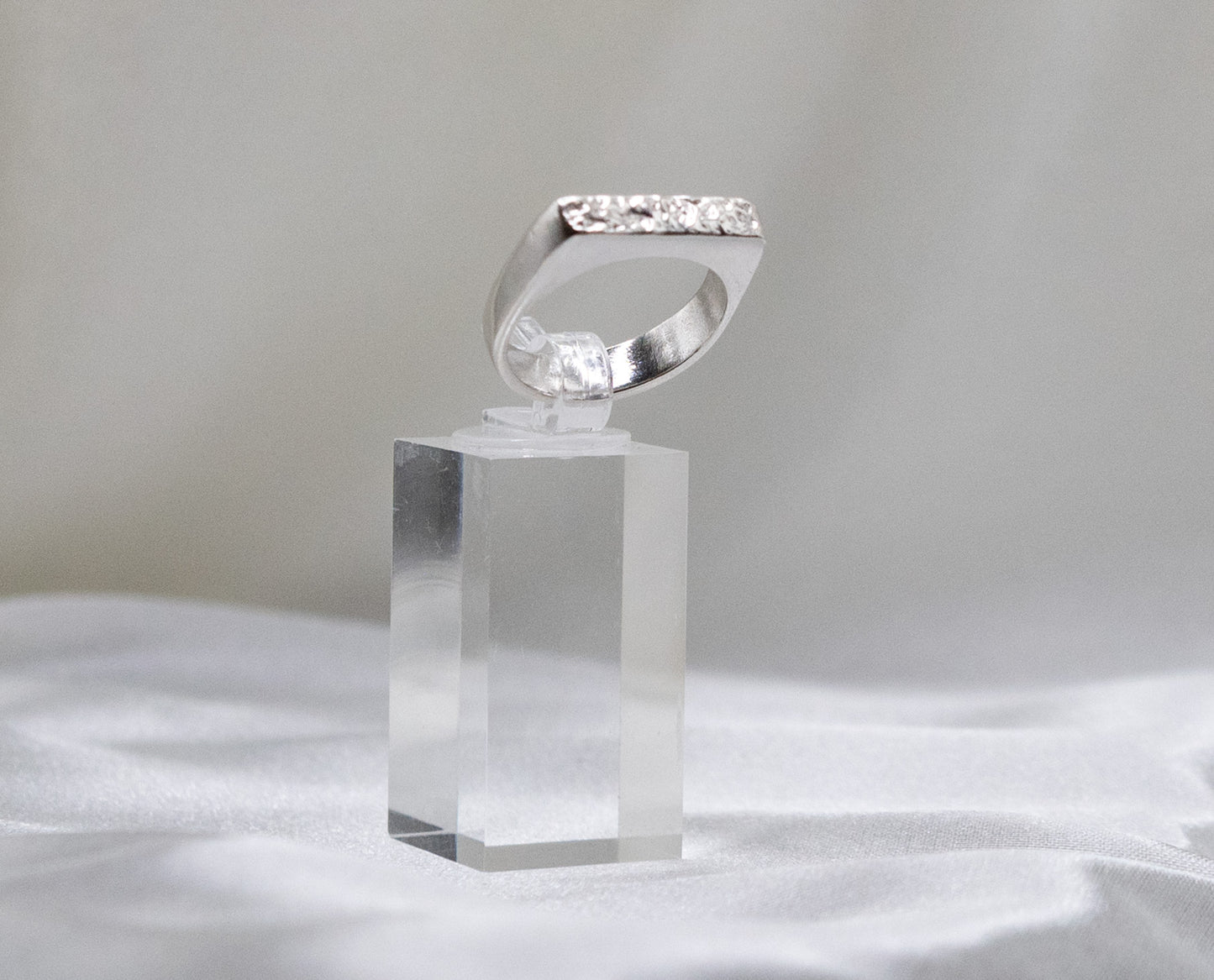 Ring: Unisex U-Shaped Sterling Silver