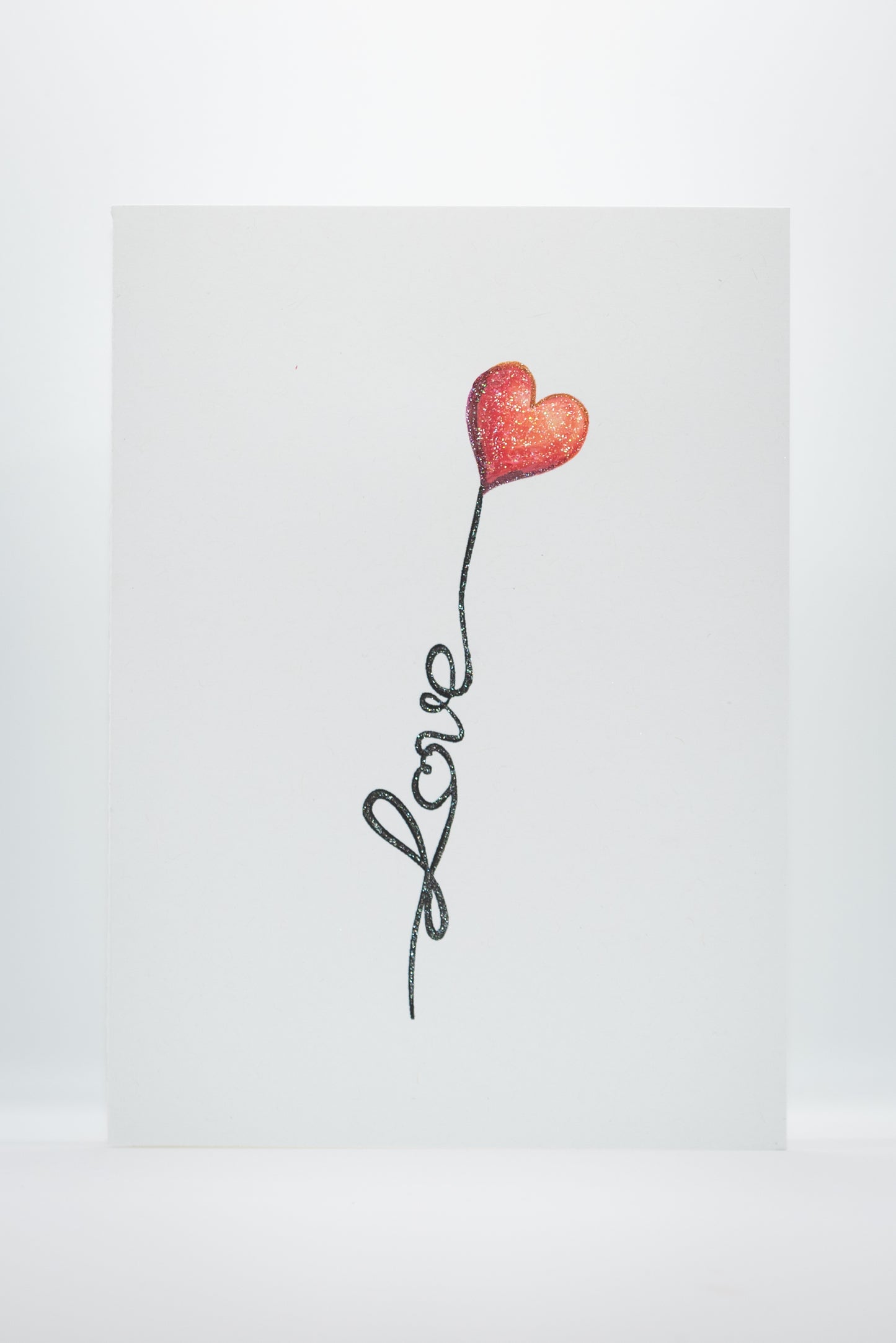 Card: Love and Valentines Note Card