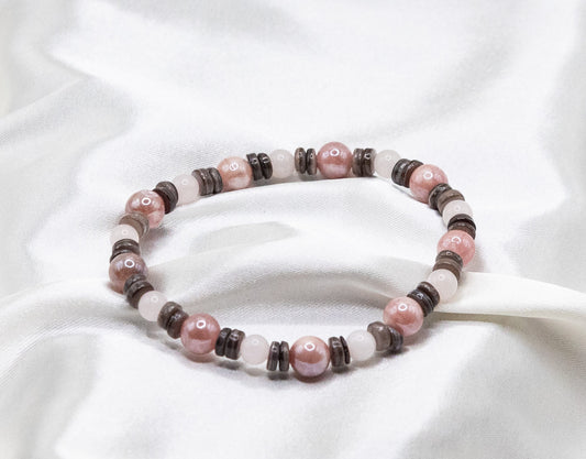 Bracelet: Women's Natural Stone Stretchy Bracelet