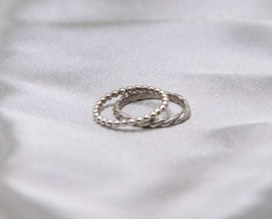 Ring: Women's Sterling Silver Stackable